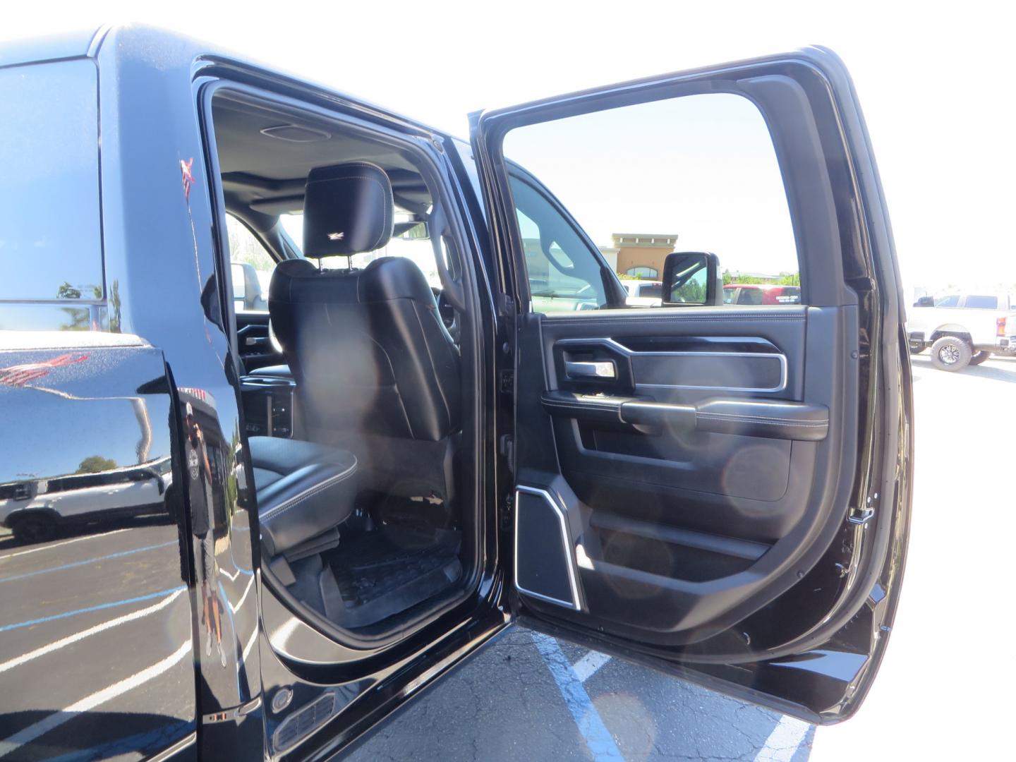 2023 BLACK /BLACK RAM 2500 Laramie Crew Cab SWB 4WD (3C6UR5FL0PG) with an 6.7L L6 OHV 24V TURBO DIESEL engine, 6A transmission, located at 2630 Grass Valley Highway, Auburn, CA, 95603, (530) 508-5100, 38.937893, -121.095482 - Features a new BDS 4" Long Arm suspension system, Fox shocks, 37" Toyo RT Trail tires, and 20" XD Buck wheels. Also has Factory 5th wheel prep. - Photo#49